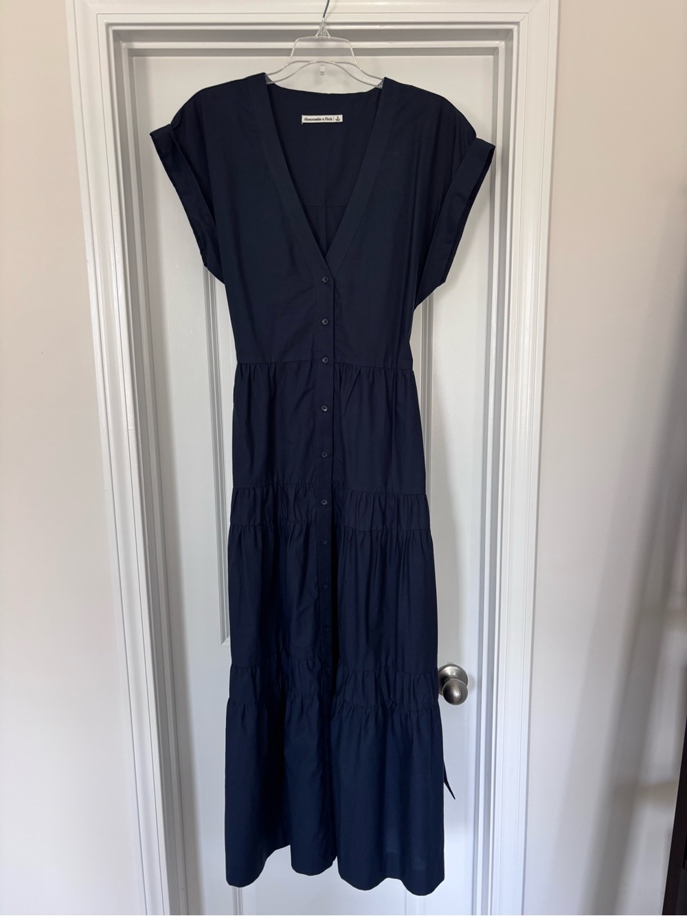Abercrombie Navy Dress- size small